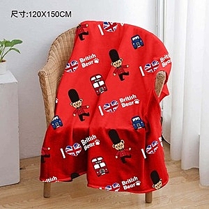 ◆，材質柔軟親膚，◆，可愛英國熊圖案，◆，送禮自用兩相宜