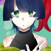 私が描いた、推しを見ろ。.*.:≡(　ε:)