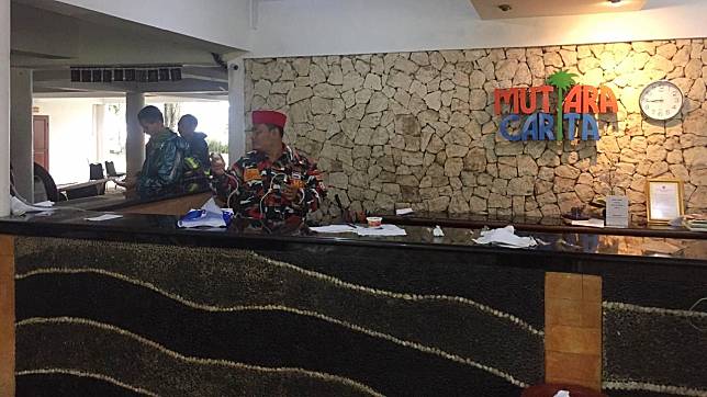 Foto Hotel Mutiara Carita Luluh Lantak Dihantam Tsunami