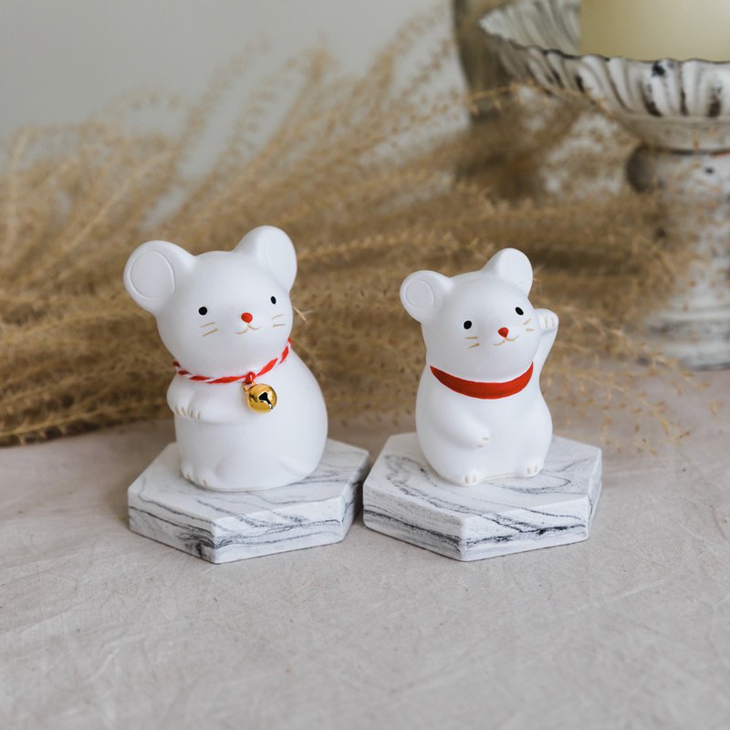 鼠錢鼠不完 擴香石 (含底座)