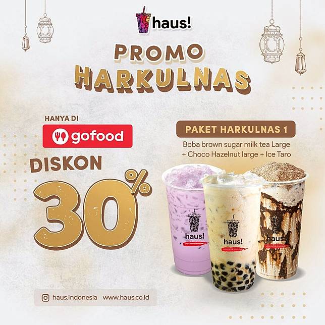 Gofood Promo Haus Harkulnas Diskon 30 Gofood Line Today