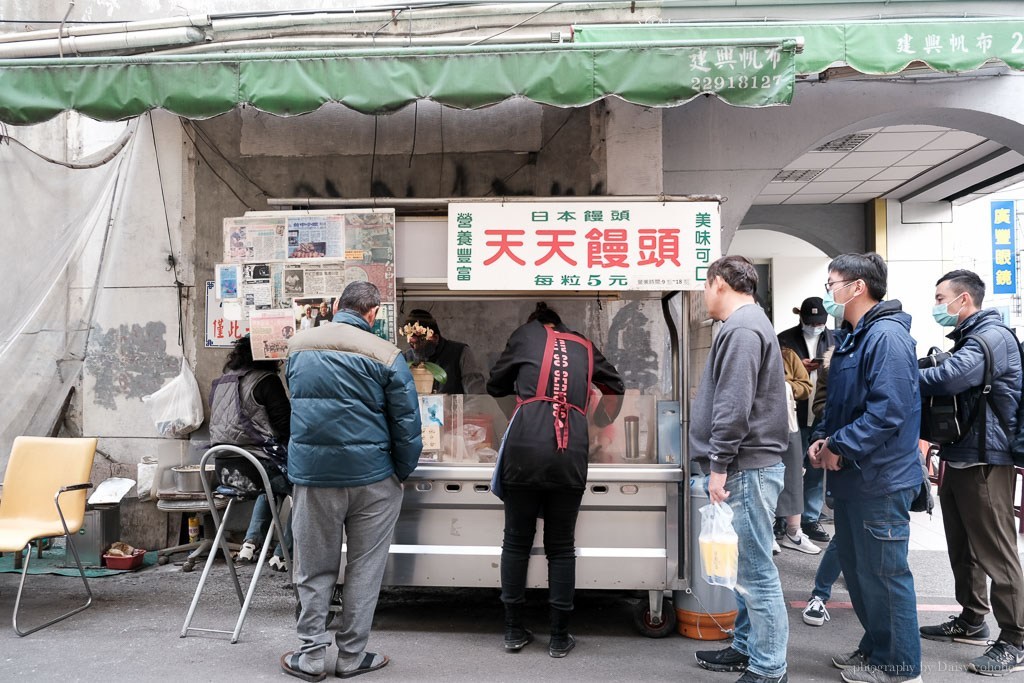 天天饅頭, 第二市場美食, 日式紅豆炸饅頭, 紅豆饅頭, 台中特色點心, 古早味甜點, 台中美食