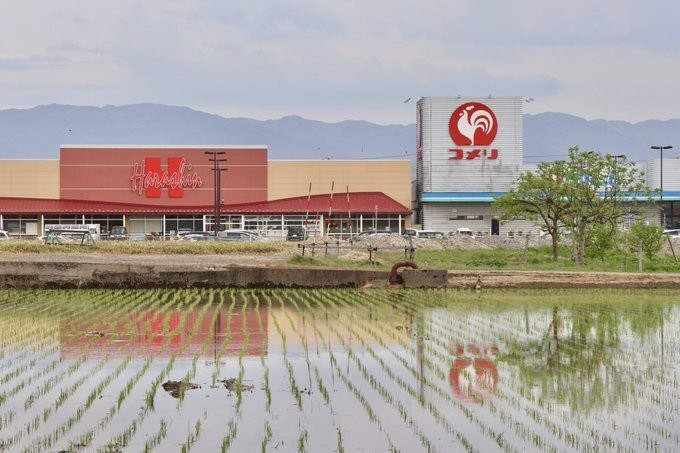 田んぼ コメリ 原信 新潟県民なら理解できる これぞ地元 な風景がこちら