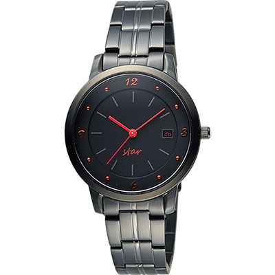 原廠公司貨 時、分、秒大三針顯示，展現時尚風全316L不鏽鋼材質，藍寶石水晶鏡面料號：9T1407-131D-R