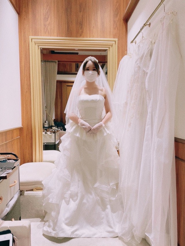 ウェディングドレスを試着。【小さな結婚式】Part2 ホテル雅叙園東京で