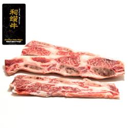 【漢克嚴選】美國產日本和牛級雪花帶骨牛小排_20片組(共5包, 450g±10%/包)