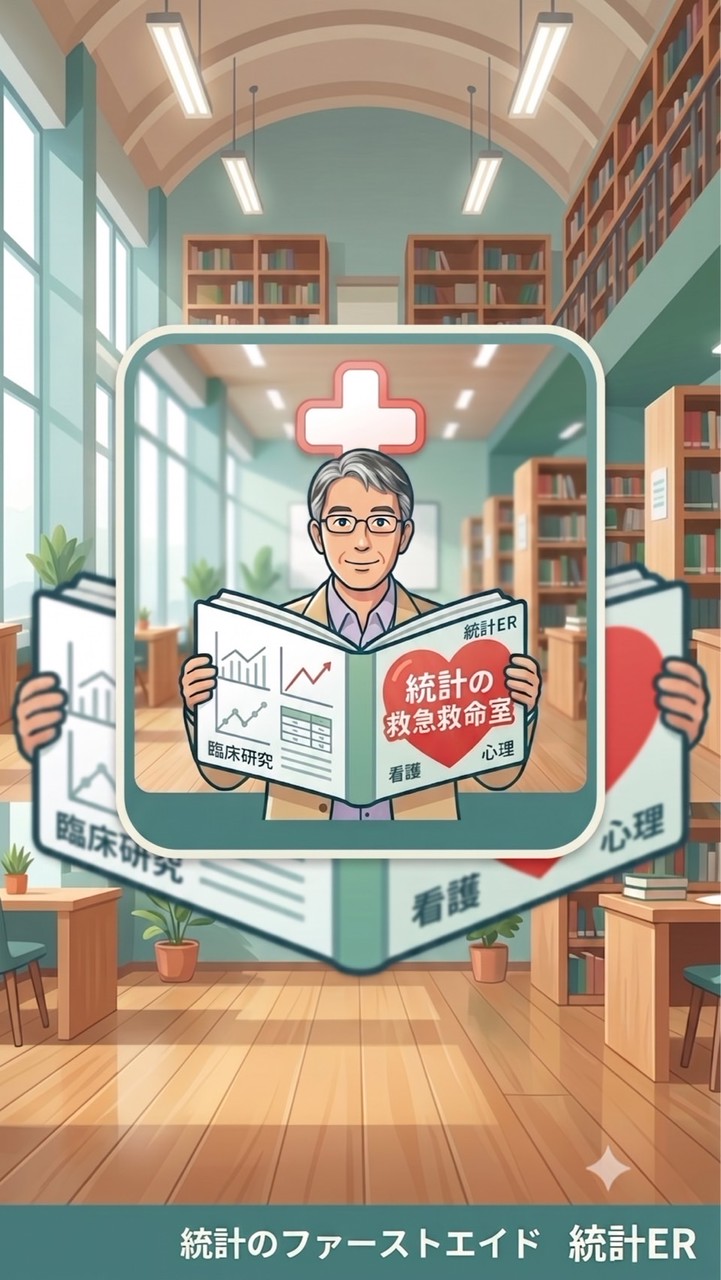 【統計ER】論文・研究の統計駆け込み寺（看護・心理・医療・学生歓迎）