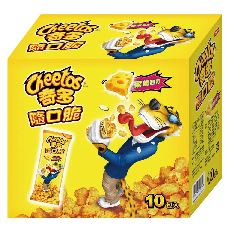 不沾手及方便的食用吃法，是看電視、上網、辦公的最佳零食選擇， 獨特的奇多香脆棒，淋上香濃的起士，香脆口感令人無法抗拒 產品責任險:701050678746800005