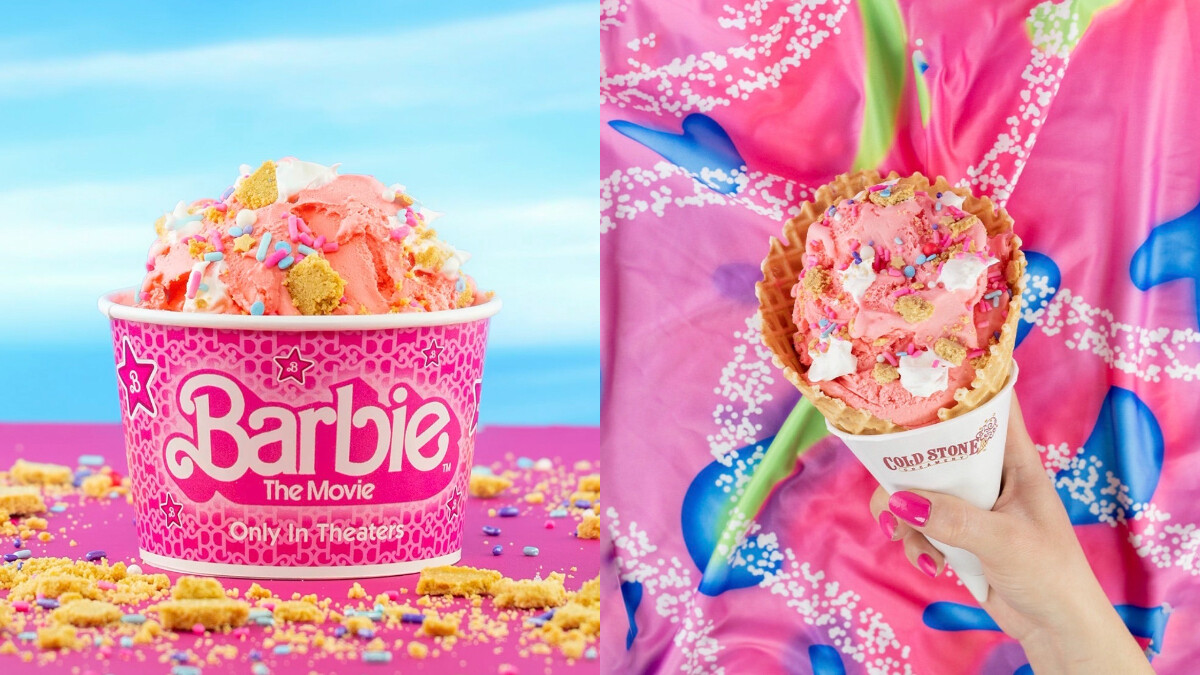 這些芭比聯名食物超吸睛！甜甜圈、冰淇淋滿足甜點控，粉色漢堡套餐超夢幻