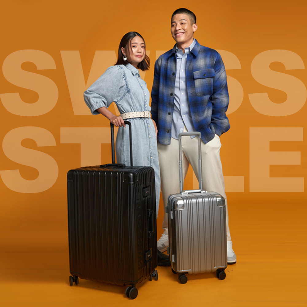 SWISS STYLE Voyager 20吋輕奢鋁框行李箱 登機箱