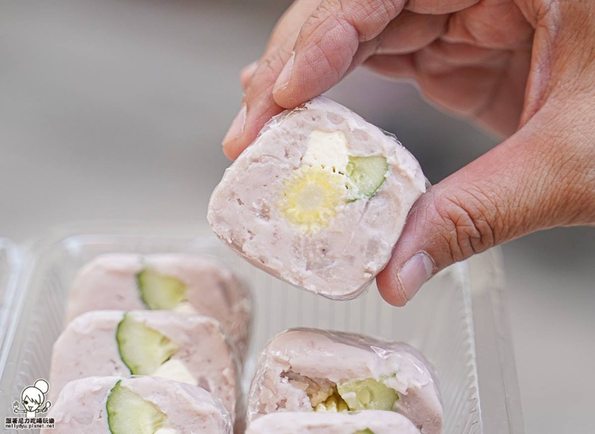 整顆芋泥包壽司！高雄「手作壽司」20種口味任挑，先搶純芋頭壽司餡料飽滿