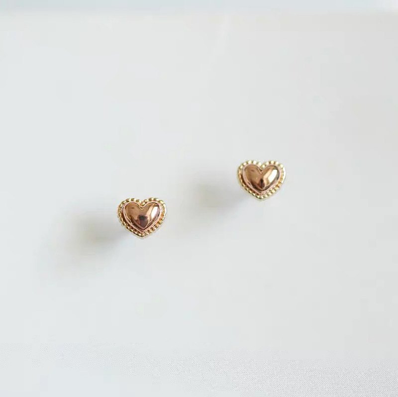 材質/14kgold、附一對矽膠耳扣 （純14K金，非鍍金、非包金）