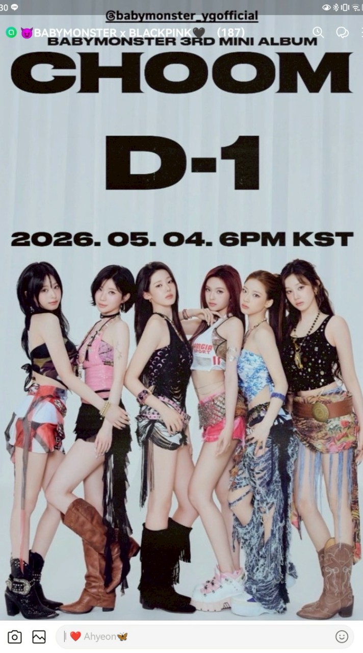 😈BABYMONSTER X BLACK PINK🩷🖤