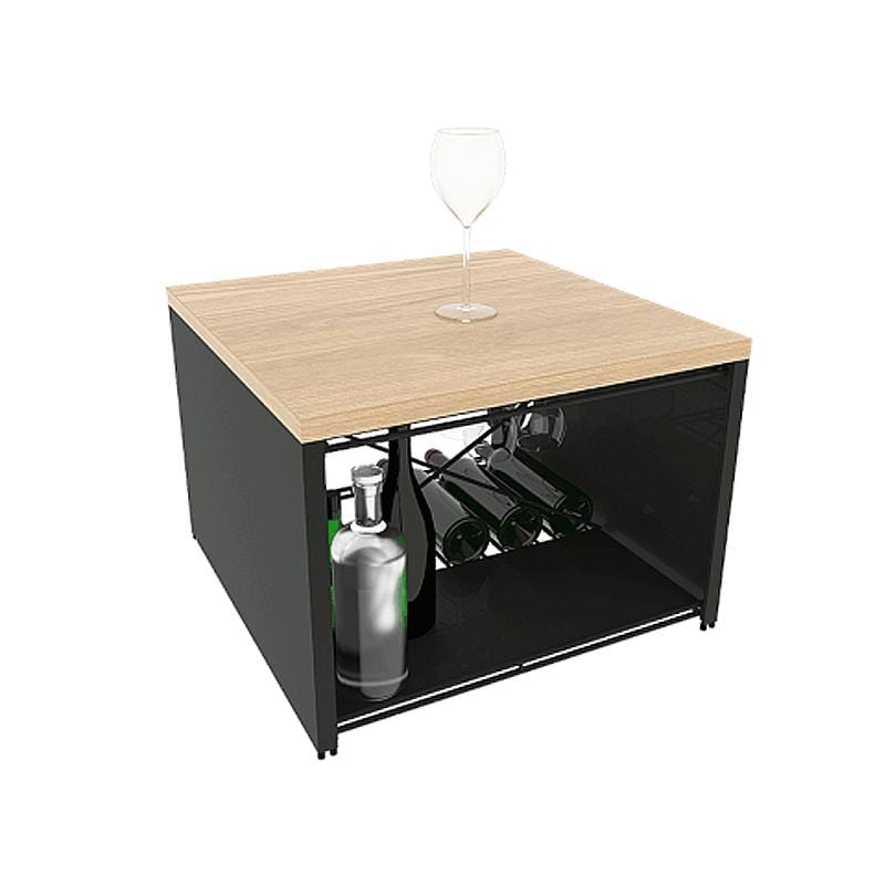 產品特色 家用多功能紅酒收納 居家酒杯收納&調酒台 書房.客廳.餐廳皆適合擺放 法國原裝製造 產品介紹 家用多功能紅酒收納＆酒杯收納&調酒台 吧檯桌酒架含有高腳杯架並能收納6瓶酒，檯面可作為調酒台或書