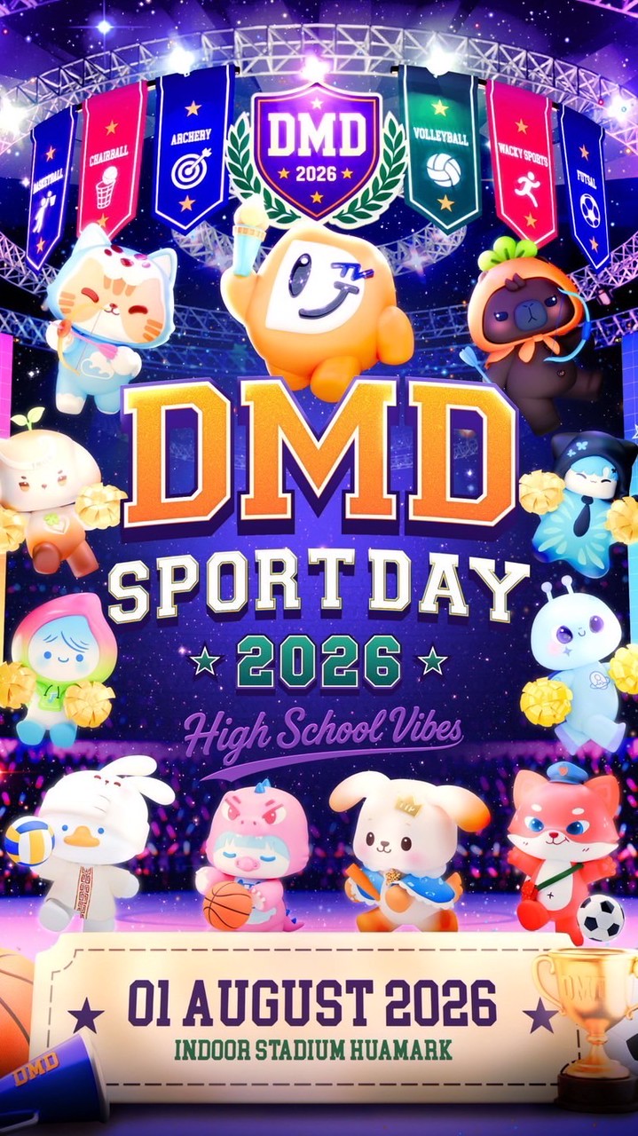 DMD Sport Day -1 Aug🧡