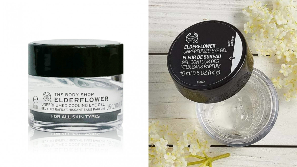 20歲清爽眼霜推薦：The Body Shop 接骨木花活力眼膠