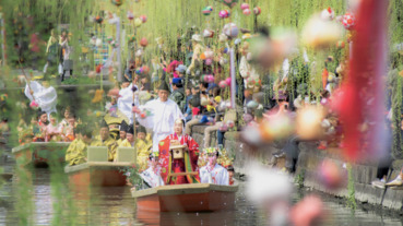 日本旅遊三月必去：九州柳川女兒節「雛祭」！水鄉澤國浪漫桃花節
