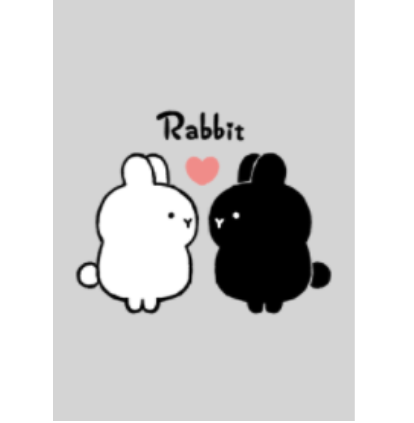 :*Monochrome Rabbits*: