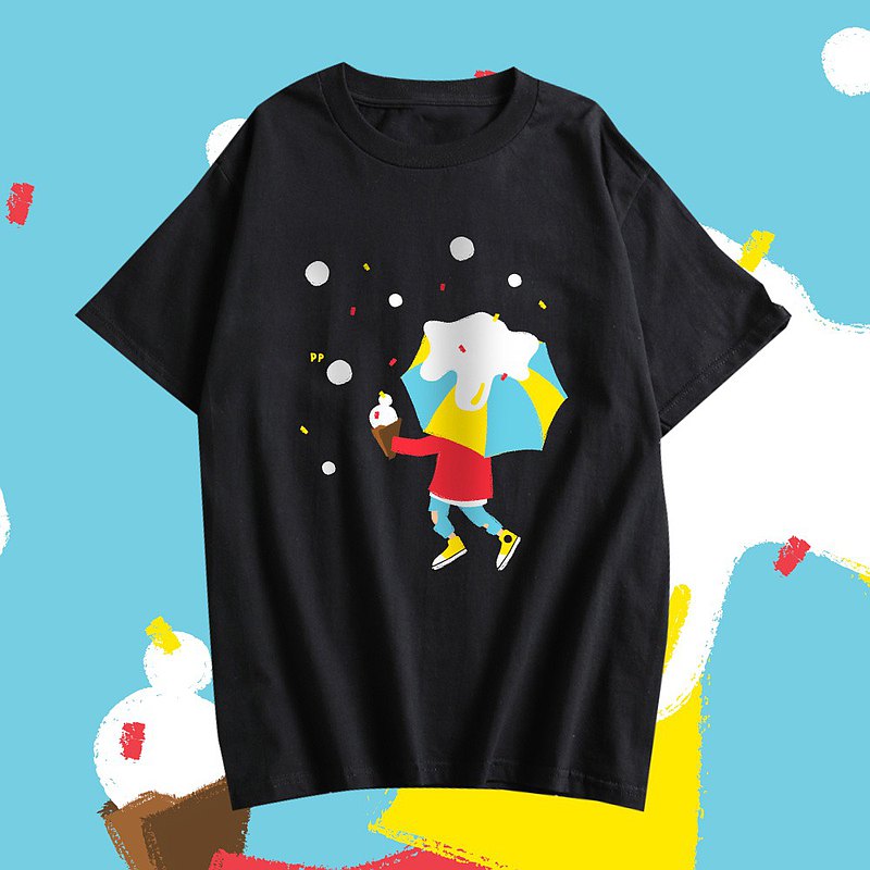 原創插畫設計 / 寬鬆落肩版型 / 100% 棉