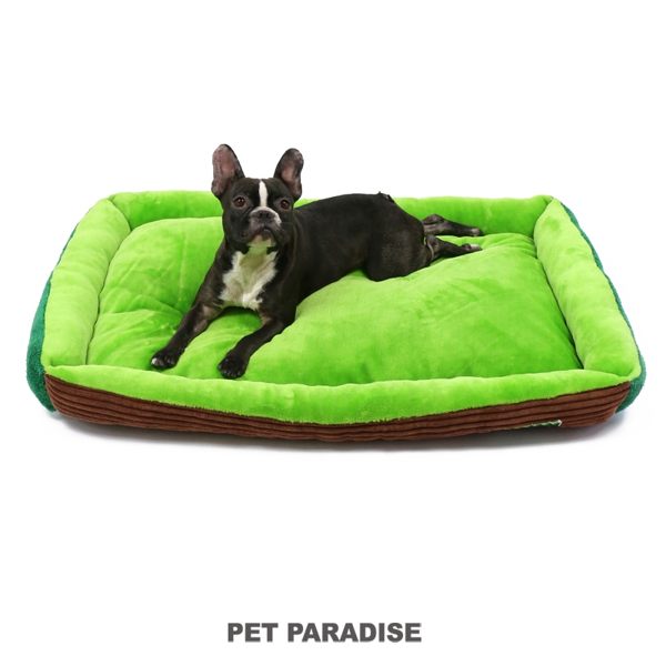 【PET PARADISE 寵物精品】Field Glide 《大尺寸》哈密瓜綠細絨睡床 寵物睡墊