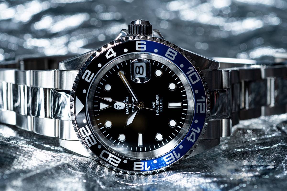 潮流界勞力士 再度強勢出擊 A Bathing Ape 推出bapex 藍黑 Type 2 手錶 戴上去瞬間帥出新高度 Cool Style潮流生活網 Line Today