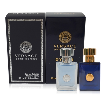 VERSACE 凡賽斯 男性淡香水禮盒30ML 兩入組