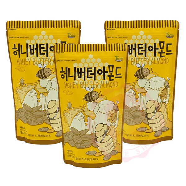 韓國 Toms Gilim 蜂蜜奶油杏仁果 杏仁 堅果 核桃 腰果 進口零食(210g)【庫奇小舖】。人氣店家庫奇小舖的熱搜吃貨區、【小吃∣零嘴∣飲品】有最棒的商品。快到日本NO.1的Rakuten樂
