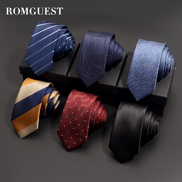 領帶男士韓版6cm窄休閒商務職業學生女正裝新郎結婚襯衫