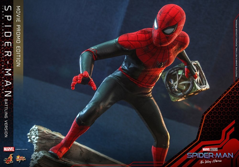 ホットトイズ スパイダーマン 1/6 ノーウェイホーム (バトル版 )-