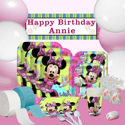 派對盒 PartyBox 生日派對懶人包 幸福米妮主題 8人豪華派對盒