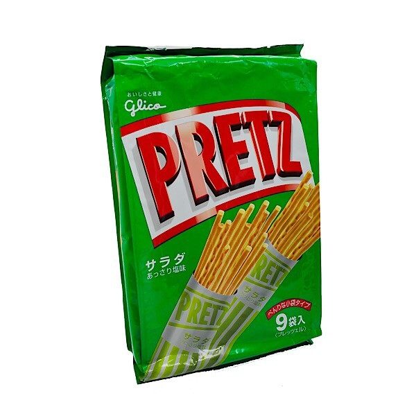 Glico 格力高9袋入百利滋沙拉棒（143g） 【康是美】