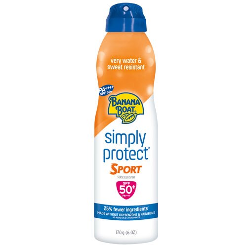 香蕉船淨護系列運動防曬噴霧SFP50/170g【愛買】