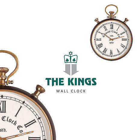 【THE KINGS】Pocket watch懷錶故事復古工業時鐘
