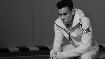 全白球鞋不夠看！貝克漢、彭于晏等名人都改瘋 adidas 的「全白連帽外套」了