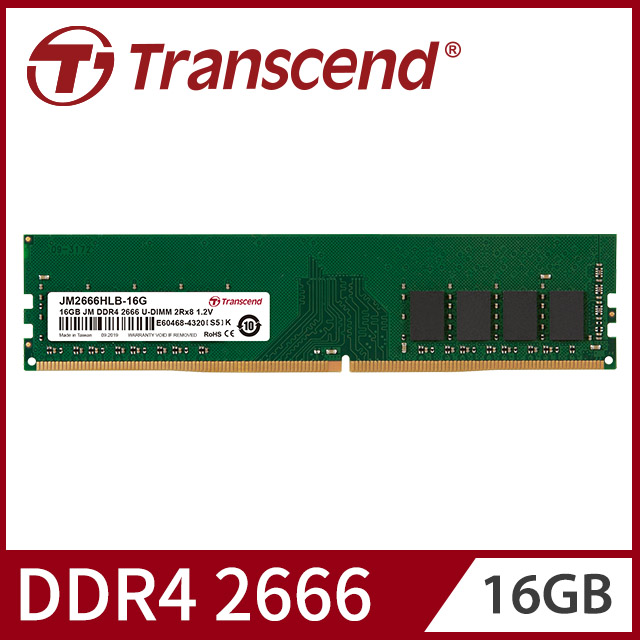 ● 桌上型專用Long-DIMM ● 規格 : DDR4-2666MHz● 容量 : 16GB● Rank : 2Rx8● DRAM : 1Gx8● 工作電壓 : 1.2V● 台灣製*購買前請先確認電