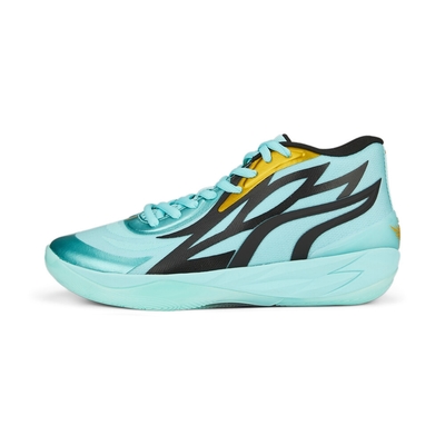 PUMA MB.02 HONEYCOMB 男女藍球鞋-藍綠-37759001
