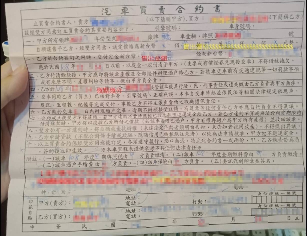 生活 中古車賣車行 要注意什麼呢 Line購物