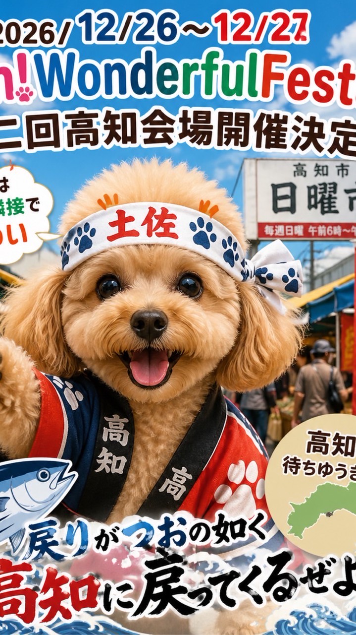 Wan!WonderfulFesta高知