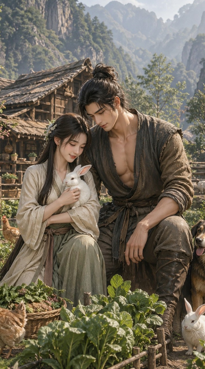 🌾🕊️ทำฟาร์มกลางหุบเขา🎋🐑