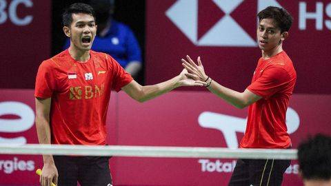 Pasangan Ganda Putra Indonesia Fajar/Rian Juara Swiss Open 2022 Usai Kalahkan Wakil Malaysia