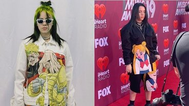 美少女戰士套裝驚豔全場！一千元搞定 Billie Eilish 「動漫風穿搭」！宅男：終於跟上我們的潮流！