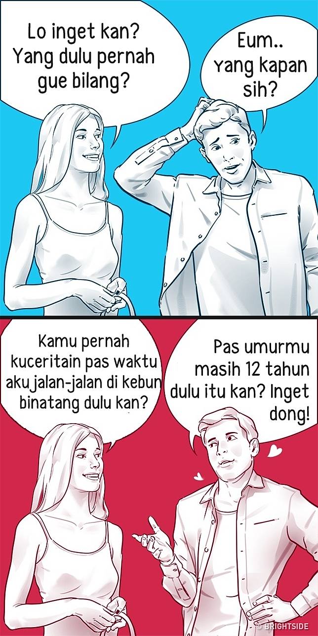 9 Ilustrasi Beda Cowok Cuma Teman Biasa Vs Maunya Lebih Dari Teman