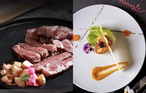 10間台北鐵板燒推薦：米其林一星The Ukai Taipei 俯瞰象山、這家300$吃到飽還是王品！