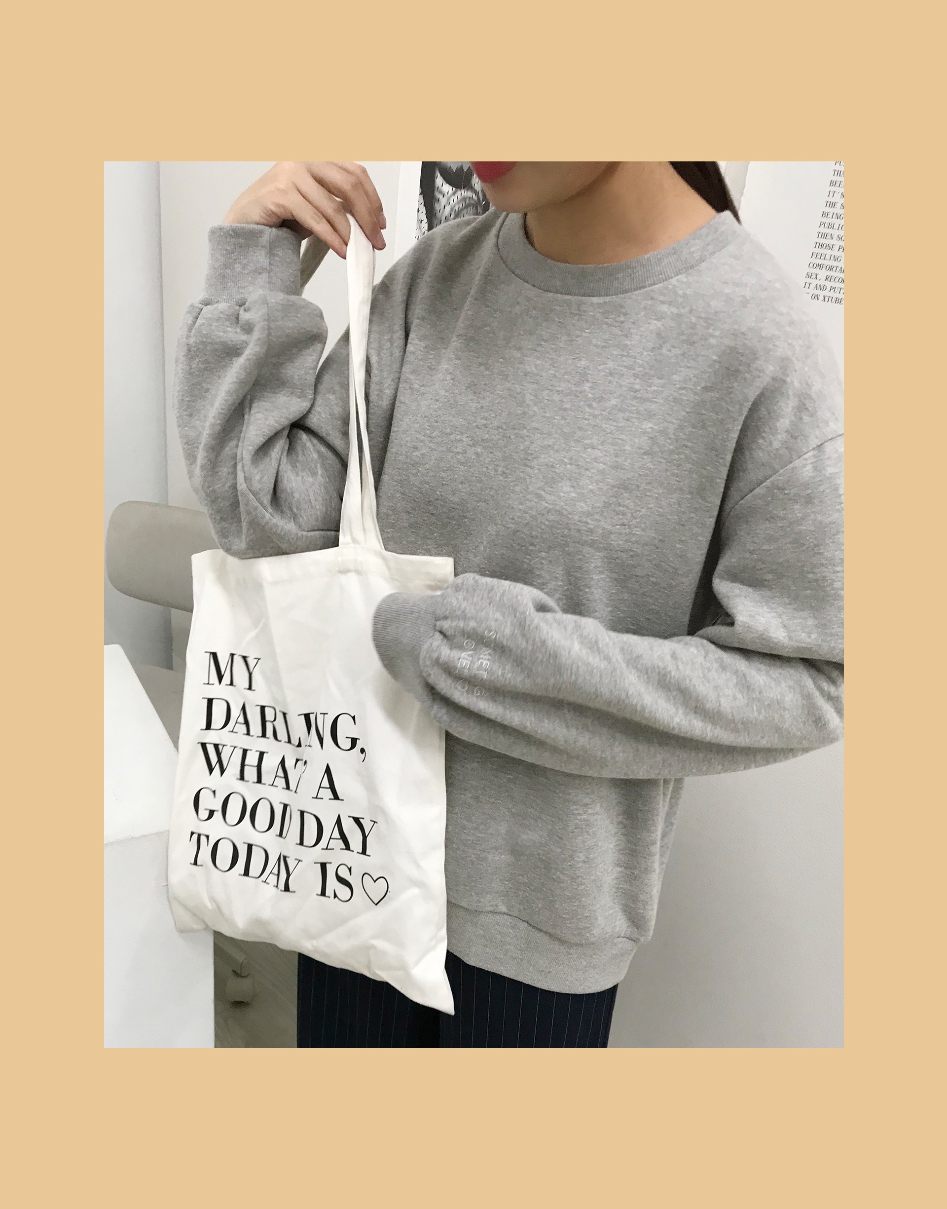 MIT台灣製造/日常基本款式中加入訂製同色系刺繡/袖口SOMETHING LOVELY精緻刺繡/可愛糖果色系/ PAZZO自訂開發布料