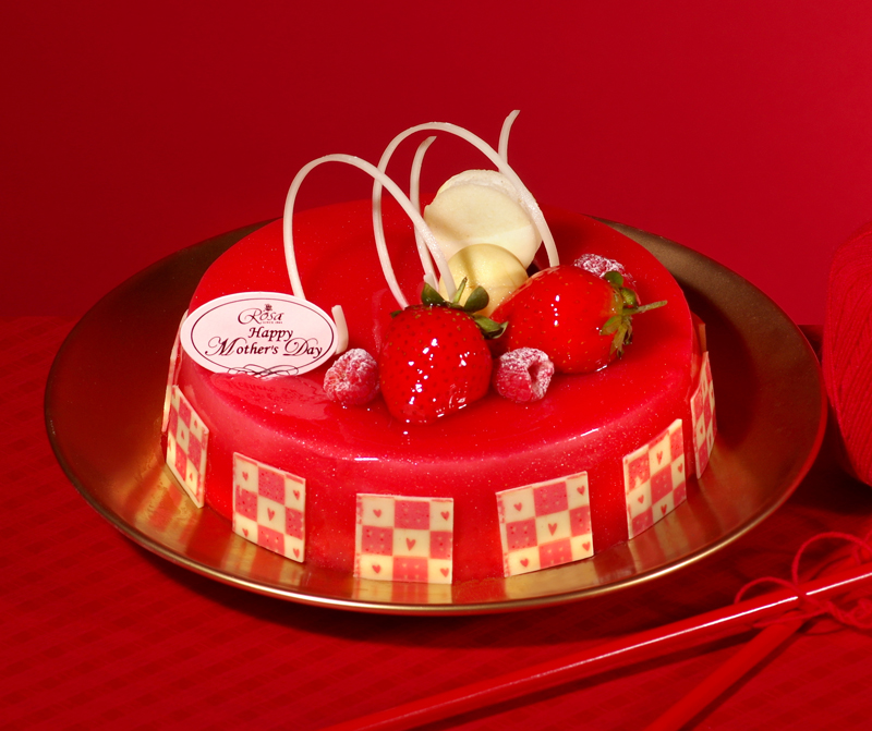 【羅撒蛋糕】生日蛋糕~「俏佳人」|草莓覆盆子慕斯蛋糕|6吋~8吋