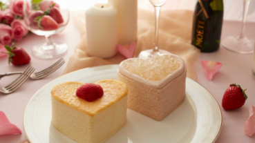 許你一個特別的情人節蛋糕！心心相印與玫瑰花瓣造型 甜進另一半的心裡