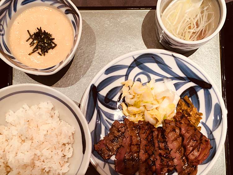 メニュー 牛たんと和牛焼き 青葉 船橋東武店 ギュウタントワギュウヤキ アオバ フナバシトウブテン 本町 船橋駅 和食 日本料理 By Line Place