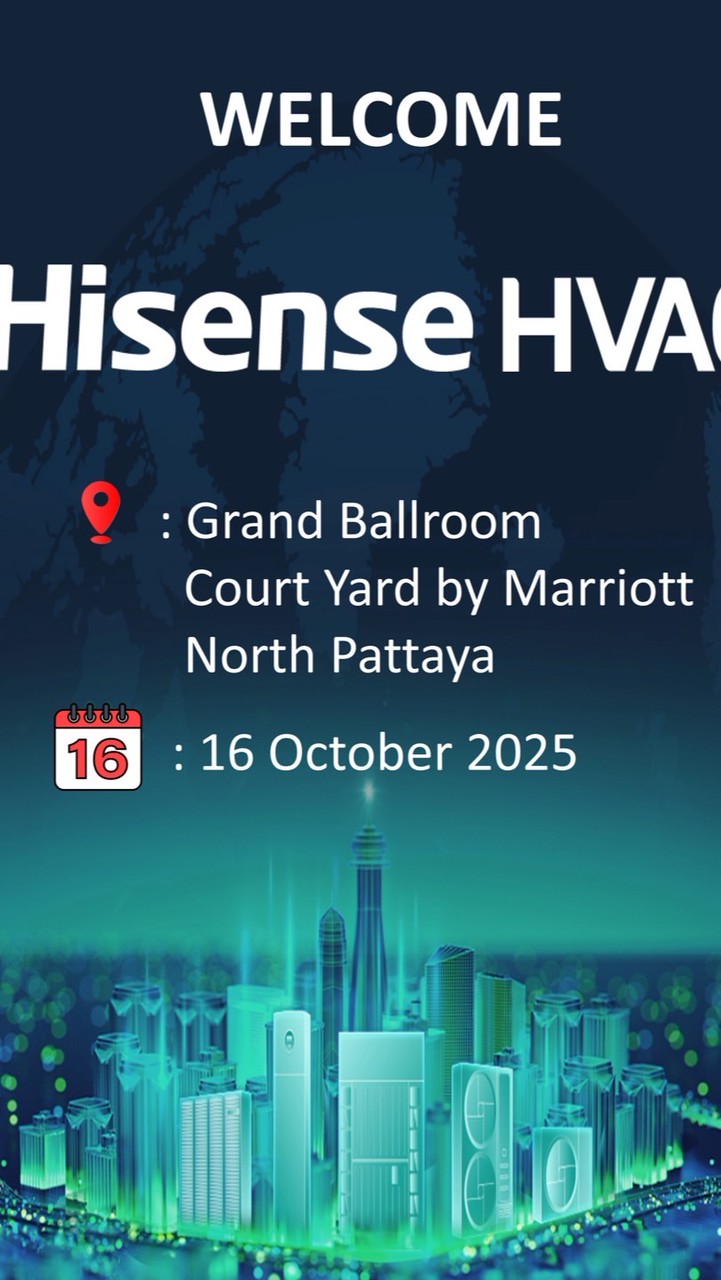 Hisense HVAC training Pattaya 16 October 68