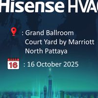 Hisense HVAC training Pattaya 16 October 68