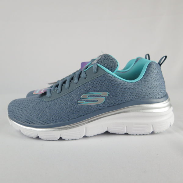 【iSport愛運動】Skechers FASHION- FIF - BOLD 健走鞋 正品 12719SLT 綠 女款